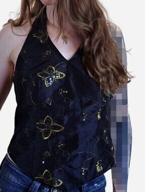 Modeszene y2k fairy halter top